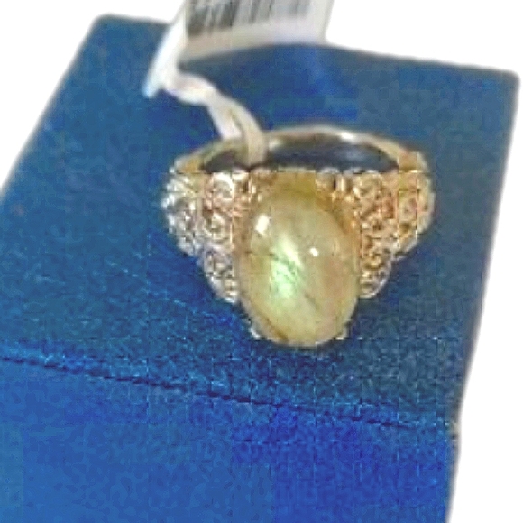 Stainless Steel Labradorite Ring - Picture 5 of 8